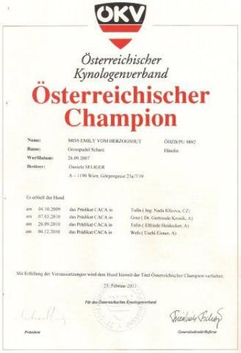 Emi Oesterr. Champion